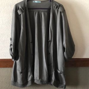 Maurice’s military style jacket